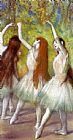 Dancers in Green by Edgar Degas